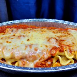 Fazoli's - Lasagna was OK.