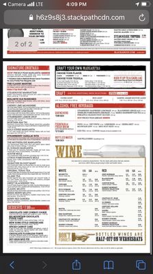 Menu photo 8 Black Angus Steakhouse Puyallup, WA Menu photo 8 Black Angus Steakhouse Puyallup, WA