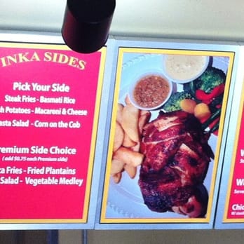 Inka Chicken - Menu - Peruvian Near Me - Austin, Texas