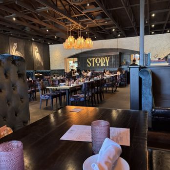 Story - Inside Dining Area - New American Near Me - Anaheim, California