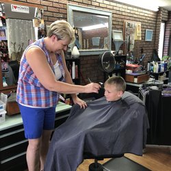 Shear Effects - This boy loves getting his hair cut at Shear Effect!