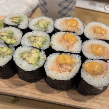 Musashi's - Avocado roll and spicy tuna roll - Sushi Bars Near Me - Lynnwood, Washington Musashi's - Avocado roll and spicy tuna roll - Sushi Bars Near Me - Lynnwood, Washington