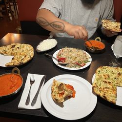 Koyla Indian Restaurant - Chili Chilli Garlic Naan, Garlic Naan, Basmati Rice, Chicken Fried Rice