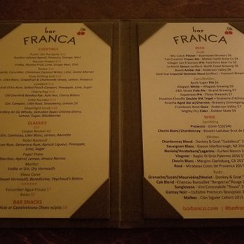 Bar Franca - Bars Near Me - Los Angeles, California