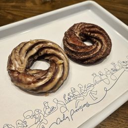 Chai ginger and cinnamon sugar crullers Chai ginger and cinnamon sugar crullers