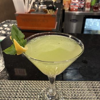 Ascione Bistro - Had this drink at the bar- Basil Martini , was the best , perfect balance. You don't even taste the Vodka! - Italian Near Me - Chicago, Illinois