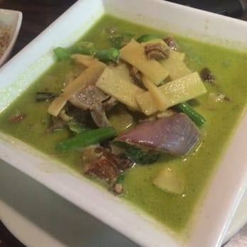 Champa Garden - Green curry - Thai Near Me - Redding, California