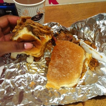 Oink - The Grunter with haggis and BBQ sauce. It was really good! - Fast Food Near Me - Edinburgh, MLN Oink - The Grunter with haggis and BBQ sauce. It was really good! - Fast Food Near Me - Edinburgh, MLN