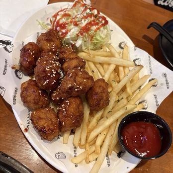 Yeokjeon Halmaek - Boneless soy garlic wings - Korean Near Me - Fullerton, California