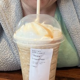 Total $9 plus with pound cake loaf