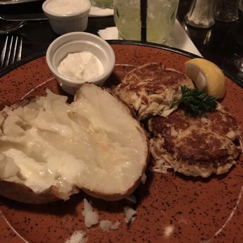 LB One Steakhouse - Crabcakes With a baked potato and all the Fixin's! - Steakhouses Near Me - Egg Harbor Township, New Jersey