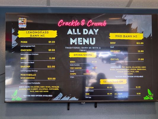 Menu photo 4 Crackle and Crumb Reno, NV Menu photo 4 Crackle and Crumb Reno, NV