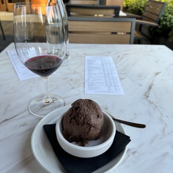 Willamette Valley Vineyards - Lake Oswego - Double chocolate gelato and Griffin Peak Tempranillo taste. - New American Near Me - Lake Oswego, Oregon Willamette Valley Vineyards - Lake Oswego - Double chocolate gelato and Griffin Peak Tempranillo taste. - New American Near Me - Lake Oswego, Oregon