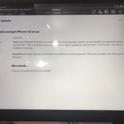 Verizon - See promo in photo on their own computer.