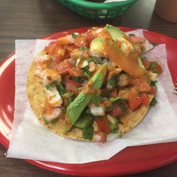 Algonquin - Shrimp and octopus tostada!! - Mexican Near Me - Algonquin, Illinois