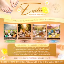 Victoria Nails - EASTER EDITION PEDICURE IS HERE!
