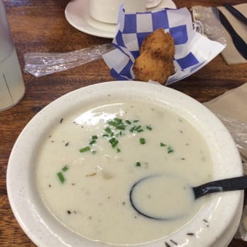 Cape Cod Fish - Clam chowder. Yummy - Seafood Near Me - Fort Myers, Florida