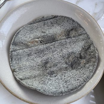 Mirate - Blue corn tortilla. Kitchen swaps corn in for flour (celiac-friendly) - Mexican Near Me - Los Angeles, California Mirate - Blue corn tortilla. Kitchen swaps corn in for flour (celiac-friendly) - Mexican Near Me - Los Angeles, California