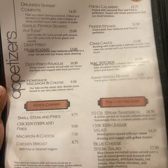 Casagranda's Steakhouse - Menu - Steakhouses Near Me - Butte, Montana Casagranda's Steakhouse - Menu - Steakhouses Near Me - Butte, Montana