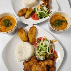 Rincon Colombiano - Fried chicken lunch special