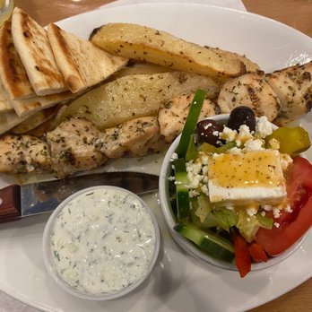 Kostas Grill - Chicken gyro platter- it was delicious! - Greek Near Me - Tuckerton, New Jersey