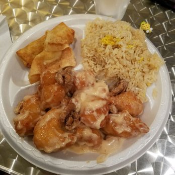 Wok Hey - Honey Walnut Chicken combo platter - Chinese Near Me - Wichita, Kansas Wok Hey - Honey Walnut Chicken combo platter - Chinese Near Me - Wichita, Kansas