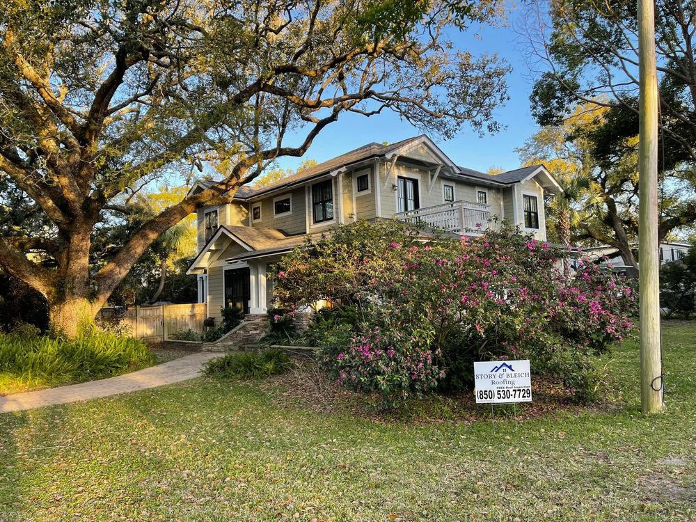 Slide of Story & Bleich Roofing