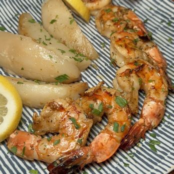 Greek City - Grilled Shrimp Platter - Greek Near Me - Ramsey, New Jersey Greek City - Grilled Shrimp Platter - Greek Near Me - Ramsey, New Jersey
