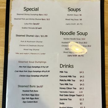 Song's Dumplings Cafe - Menu - Dim Sum Near Me - Forest Hills, New York Song's Dumplings Cafe - Menu - Dim Sum Near Me - Forest Hills, New York