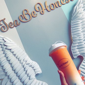 Tea Be Honest - THAI TEA WITH NON DAIRY CREAM - Coffee & Tea Near Me - Moreno Valley, California