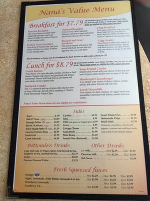 Menu photo 5 Weck's Santa Fe, NM