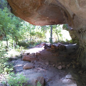 West Fork Trail - Large camp site with a roof that's currently defying gravity, 7+ miles in. Backpacking or propane stoves are allowed, sleeps 8 to10 people. - Hiking Near Me - Sedona, Arizona