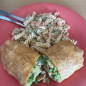 Back 40 A1A - Cajun Chicken Ceaser Salad with Pasta Salad - New American Near Me - St. Augustine, Florida Back 40 A1A - Cajun Chicken Ceaser Salad with Pasta Salad - New American Near Me - St. Augustine, Florida