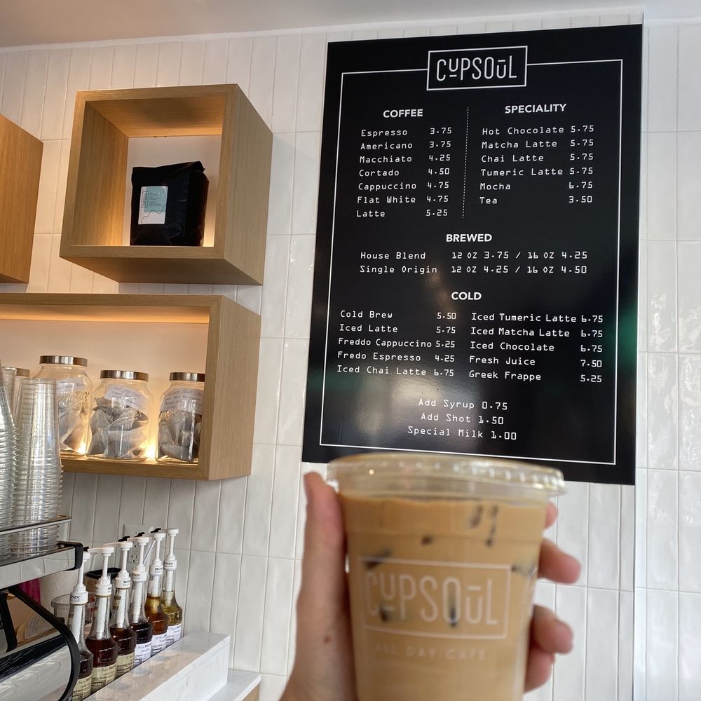 CupSoul Cafe - Latte - Cafes Near Me - New York, New York CupSoul Cafe - Latte - Cafes Near Me - New York, New York