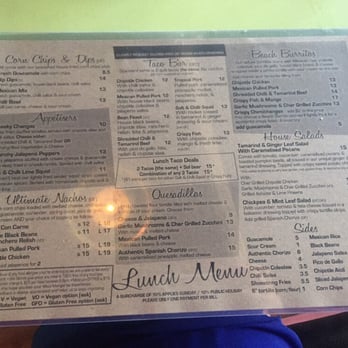Miss Margarita - Lunch Menu - Mexican Near Me - Byron Bay, NSW Miss Margarita - Lunch Menu - Mexican Near Me - Byron Bay, NSW