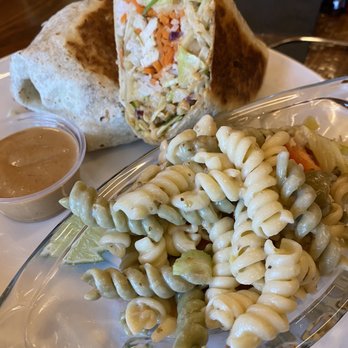 Rivertap - Thai Chicken Wrap - New American Near Me - The Dalles, Oregon