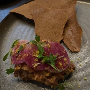 Spoon and Stable - Bison Tartare was tasty. - New American Near Me - Minneapolis, Minnesota Spoon and Stable - Bison Tartare was tasty. - New American Near Me - Minneapolis, Minnesota