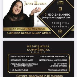 Jenny Huerta Loan Officer and Real Estate Agent  - Call Us Today!
