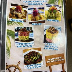El Viejón Seafood Restaurant - Menú