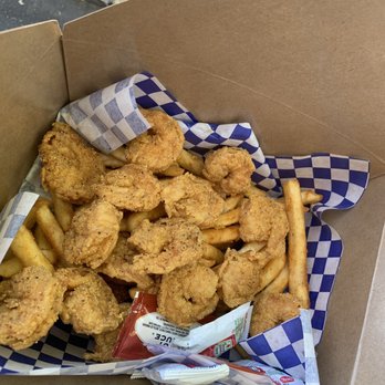 Broadway Fish and Shrimp - Shrimp and fries!! - Food Trucks Near Me - Sacramento, California
