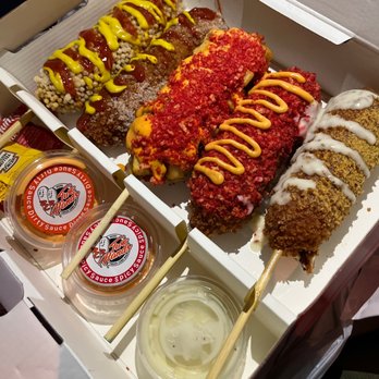 Two Hands Corn Dogs - 5 pc Mega Set - Korean Near Me - Tucson, Arizona
