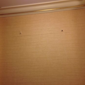 Peppermill Reno - The wall behind the toilet where the painting once hung. - Casinos Near Me - Reno, Nevada