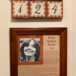 We stayed in the Diane Keaton Suite