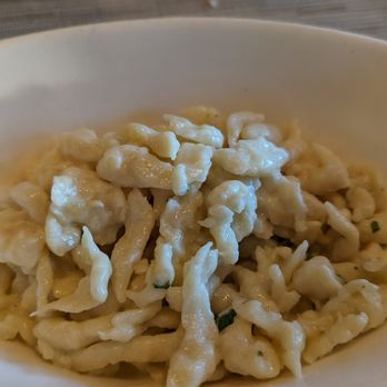 Naschmarkt - Campbell - Spatzle (comes with the Jager Schnitzel) - Austrian Near Me - Campbell, California Naschmarkt - Campbell - Spatzle (comes with the Jager Schnitzel) - Austrian Near Me - Campbell, California