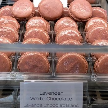 Le Macaron French Pastries - Lavender White Chocolate - Bakeries Near Me - Traverse City, Michigan Le Macaron French Pastries - Lavender White Chocolate - Bakeries Near Me - Traverse City, Michigan