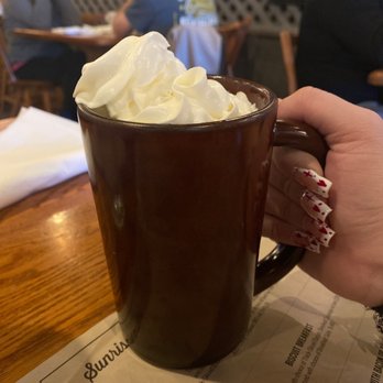Cracker Barrel Old Country Store - vanilla latte - Breakfast & Brunch Near Me - Burlington, North Carolina