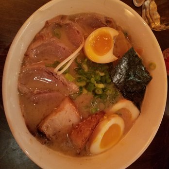 Umami Ramen & Dumpling Bar - Pork ramen with extra eggs - Chinese Near Me - Madison, Wisconsin