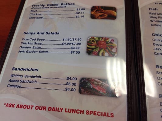 Menu photo 3 Caribbean Grill Montclair, NJ
