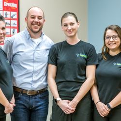 Columbus Chiropractic Center West - Renee (Front Desk), Dr. Covault, Nicole (Physical Therapy Assistant), Lindsey (Licensed Massage Therapist)