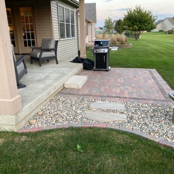 Prairieview Landscaping - Beautiful patio installed by PrairieView. - Landscaping Near Me - Champaign, Illinois